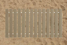 Furniture Barn USA Beach Roll Up Walkway EverGrain Composite Decking, Cape Cod Gray