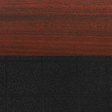 Regency Kee Height Adjustable Classroom Table Set with 18" Andy Chairs Mahogany/Black