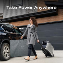 EF ECOFLOW Power Station 4096Wh DELTA Pro 3 with 400W Portable Solar Panel