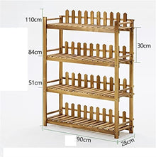 ZEELYDE Plant Stand,Living Room Plant Chlorophytum Windowsill Floor-to-Ceiling Rack Flower Pot Rack Wood Flower Stand Office Flower Shelf