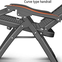 IIPOSAQQ Folding Recliner Garden Chair Leisure Beach Chair with Headrest for Garden Outdoor Camping Portable Deck Chairs for Heavy People with Cushions