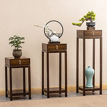 ZOCWJK Plant standBonsai Base High Base Plant Stand Display Shelf Storage Rack Flower Pot Holder Indoor Outdoor Patio Balcony Living Room Bonsai Base,