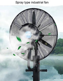 DFEDHF Outdoor Misting Fan, Industrial Fans for Indoor, Bedroom, Living Room, Home Office & College Dorm Use