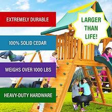 Best in Backyards Extreme Swing Set Jungle Gym Green & Yellow Components