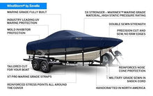 Eevelle Windstorm V Hull Runabout Boat Cover Hunter Green