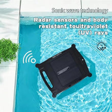 Pool Surface Cleaner Robot with Solar and Rechargeable Dual Mode, 2500mAh Lithium Battery, Smart Pool Skimmer Basket, Automatic Pool Vacuum Cleaner with Auto-Escape and Auto-Turn