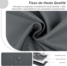 22x40 FT Outdoor Waterproof Rectangle Sun Shade Sail for Patio/Pool UV Protection Canopy Pergola Shade Cover