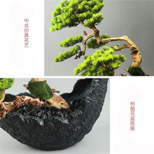 QWERAXZG Home Living Room Simulated Welcoming Pine Ornaments Hotel Club Front Desk handicrafts Entrance