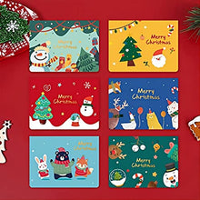 Setbian Handmade Christmas & New Year Cartoon Cards Midnight Blue