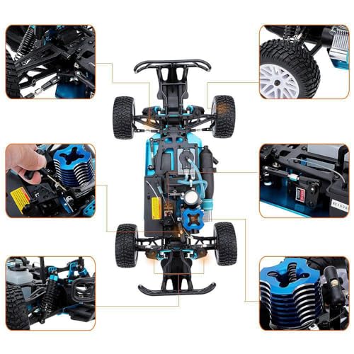 BINGXMF 1/10 Nitro 4WD RC Truck Off Road Rock Crawler