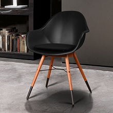 Amazonia Monaco 4 Piece Indoor Armchair Set with Cushions Black