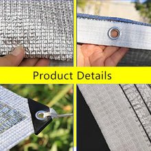 Heavy-Duty Shade Cloth, Sun Shade Cloth Uv Blocking, Resistant Garden Sun Shade Netting, Sunblock Shade Cloth with Grommets, for Plants Greenhouse Outdoor Pergola Lawn