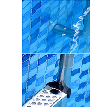 Swimming Pool Escalator Stainless Steel Pool Railing Ladder 3-Step Pedal Pool Ladder Entertainment venues Private Swimming Pools and Public Gymnasiums (Silver 158cm)