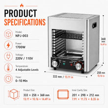 Electric Steak Grill 1700W Infrared Smokeless Electric Broiler