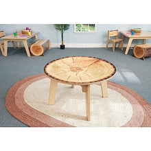 Whitney Brothers Nature View Live Edge Round Table 18H Multi Color