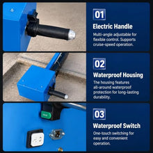 48v Electric Weed Razor Aquatic Lake Weed Cutter-78 Dual Blade Not Battery