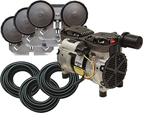 EasyPro PA66 Rocking Piston Pond Aeration System 1/2 HP Kit with Tubing
