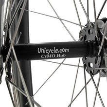 Unicycle.com UDC Titan 36" Trainer Unicycle - CrMo Spindled Hub Grey