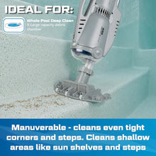POOL BLASTER Pro 1000 Commercial Pool Vacuum for Inground Pools, Cordless Portable Heavy Duty Power, Up to 2 Hr Runtime, Sealed Rechargeable Battery, Filter Bags for Professional Clean, Rechargeable