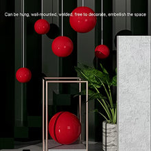mirror finish garden ball,gazing balls, Stainless Steel Hollow Ball,Seamless Mirror Polished Ball Mirror Ball,for Home Garden Ornament Decoration Party(Red (Color : Red) ( Color : Red , Size : 380mm