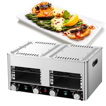 Steak Grill,Electric Barbecue,Portable Stainless Steel BBQ,Electric Ceramic PTC Heating, for Restaurants, Kitchens