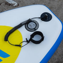 HEYTUR Coiled SUP Leash 10' Black