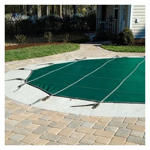 ERRULAN Pool Safety Covers 30ft/22ft/18ft/10ft/8ft/5ft, Heavy Duty Pool Leaf Net Cover Inground Pools, Stitched/Reinforced Edges/Thicken Mesh PP Woven Fabric(Dia 30ft/9.1m)