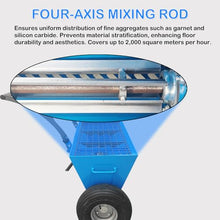 HayWHNKN Walk-Behind Push Drop Spreader 300kg Hopper Adjustable Spreading 1-6kg/m² Manure Spreader for Concrete Floor Warehouse Workshop
