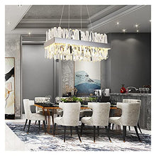 EPIFANIA Ceiling Light, LED Chandeliers, Luxury Modern LED Crystal Chandelier Lighting AC110V 220V Light Fixture Compatible with Dinning Room Living Room