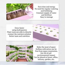 FLTRGO Indoor Garden Hydroponic Growing System,3/4 Tier Hydroponics Tower Set,Hydroponic Planter,Plant Vertical Hydroponics,Suitable for Planting Leafy Vegetables,Stem Vegetables