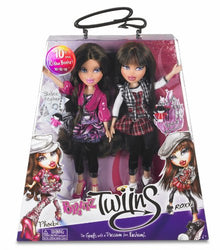 Bratz Twinz Dollpack Roxxi and Phoebe Black