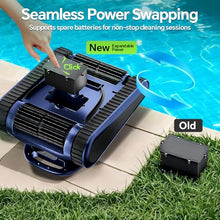 LODOBA Pool Vacuum for Inground Pools & Above Ground Pool, Cordless Robotic Pool Cleaner with 180W Brushless Motor, 3-Hour Runtime, Wall-Climbing Pool Robot Scrubber for Pools up to 2150 Sq.Ft.