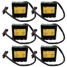 SJEFDVDFFGS [6-Pack] 8HR-4/3FAUPC 9.6V 4500mAh Ni-MH Rechargeable Battery for Okuma Machine Tool E5503-07E-001