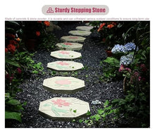 Garden Stepping Stone,Decorative Stone for Garden, Garden Stepping Stone, for Indoor Outside, Lawn Decorative Walking Stone