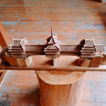 Okjew Handcrafted Wood Wind and Rain Bridge Model