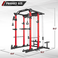 MAJOR LUTIE Fitness Power Cage Red