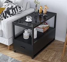 NRFJFOP Sofa Side Cabinet Sideboard Table Coffee Small Mini Against The Wall Narrow Shelves