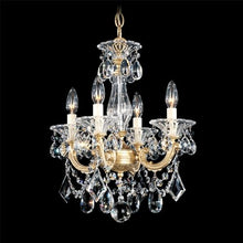 Schonbek La Scala 4 Light Pendant Etruscan Gold