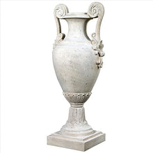 Design Toscano Chateau de Fontainebleau Architectural Garden Urn Set of Two Roman Stone