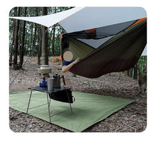 Hammock. 5Pcs Outdoor Camping Hammock, Ridge Rope Increased Anti Rollover, Quick Opening Mosquito Proof Hammock .Hammocks for Outside