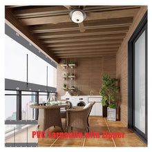 FENGZEQUAN Heavy Duty Outdoor Curtain PVC Plastic pergola Cover with Zipper, Gray Transparent Tarpaulin Side Panels, Anti-Aging Insulation Soft, Low Temperature Resistant(H3xL10m/H9.8xL32.8ft)