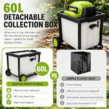 HajMyrdonyx 2800W Electric Leaf Mulcher Compost Shredder 5000r/min