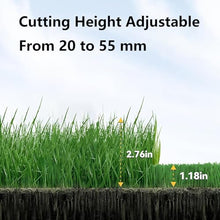 Kindevieft Robotic Lawn Mower, Automatic Lawn Mower with Accurate Navigation and Obstacle Avoidance, Mowing Robot, All-Terrain Capabilities, U-Shape Path Planning, for Grass Cutting,Grey