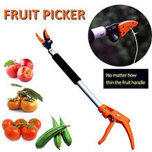 WANGKENSU Handheld Extendable Garden Shears 0.6-1M Extra Long Telescopic Pruning and Hold Bypass Pruner Max Cutting 1/2 inch Fruit Picker Tree Cutter Garden Supplies (0.6 M) (0.8m)