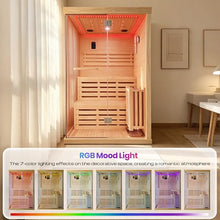 OUTEXER 2-3 Person Steam Sauna Traditional Saunas 240V 3KW Home Spa Room