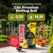 Michigan Peat 1420 Baccto Lite Premium Potting Soil, 20 Quart, 130-Pack