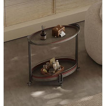 CHmrfvqtus Couch Side Table Living Room Trolley Movable Sofa Side Table Light Luxury Creative Art Bedroom Bedside
