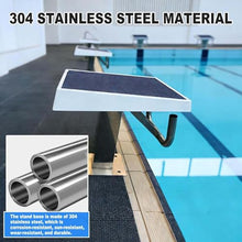 DLYZAYE Professional Heavy Duty Diving Board, Stainless Steel Pool Jumping Platform, Maximum Load Capacity 250kg (550lbs), Ideal for Training and Recreational Use