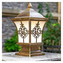 ALDEPO Courtyard Light Outdoor Pillar Lamp Garden Courtyard Fence Column Step Corridor Street Garden Fence Parking Lot Coffee Lighting (Color : Animal Horse)