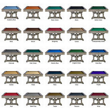 Playcraft Cross Creek 8' Slate Pool Table Pewter